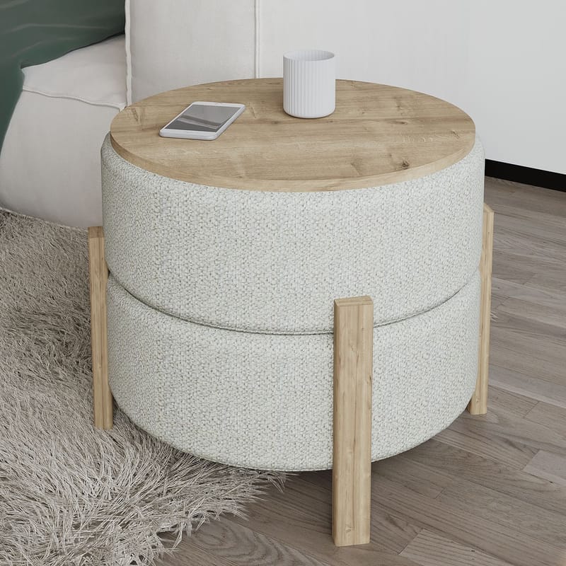 Tuffet Atelier Del Sofa - Møbler - Stoler - Krakk - Puff