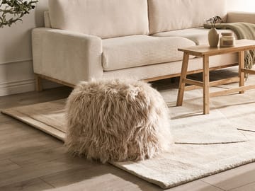 Puff Tukki 50x50 cm - Beige - Møbler - Stoler - Krakk - Puff