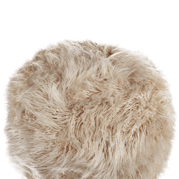 Puff Tukki 50x50 cm - Beige - Møbler - Stoler - Krakk - Puff