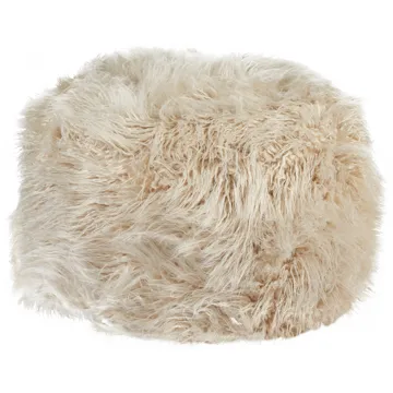Puff Tukki 70x70 cm - Lys beige - Møbler - Stoler - Krakk - Puff