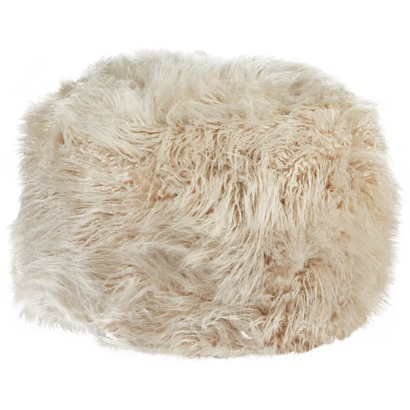Puff Tukki 70x70 cm, Lys beige