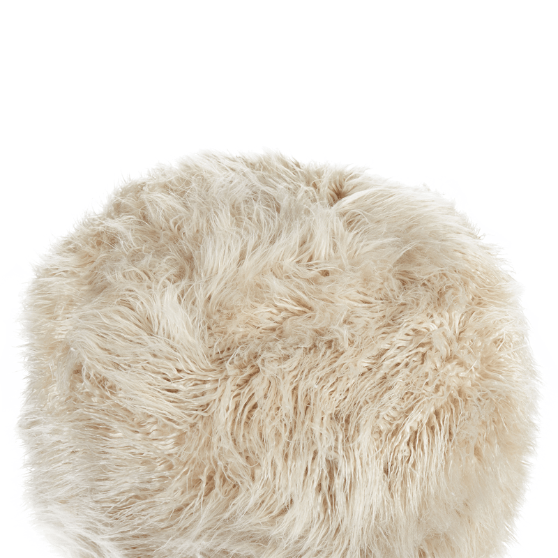 Puff Tukki 70x70 cm - Lys beige - Møbler - Stoler - Krakk - Puff