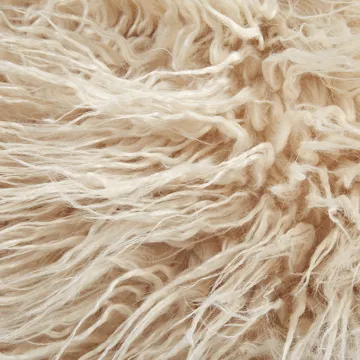 Puff Tukki 70x70 cm - Lys beige - Møbler - Stoler - Krakk - Puff