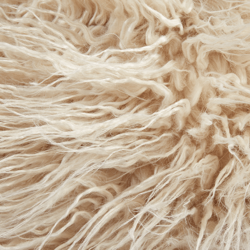 Puff Tukki 70x70 cm - Lys beige - Møbler - Stoler - Krakk - Puff
