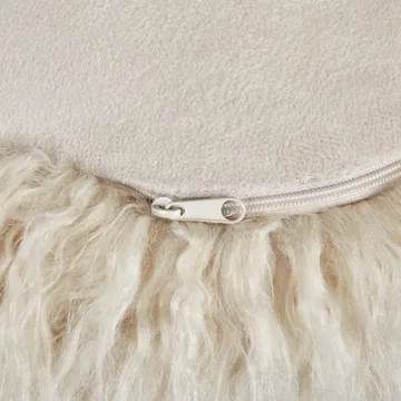 Puff Tukki 70x70 cm - Lys beige - Møbler - Stoler - Krakk - Puff