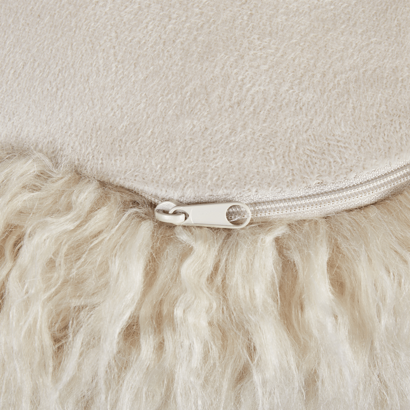 Puff Tukki 70x70 cm - Lys beige - Møbler - Stoler - Krakk - Puff