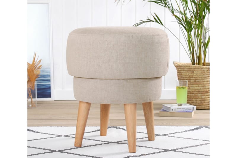 Veccio Sittepuff 47 cm, Beige