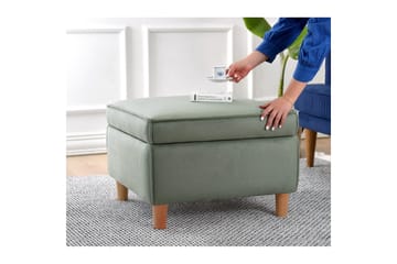 Puff Veyacen Grønn - Grønn - Møbler - Stoler - Krakk - Fotskammel