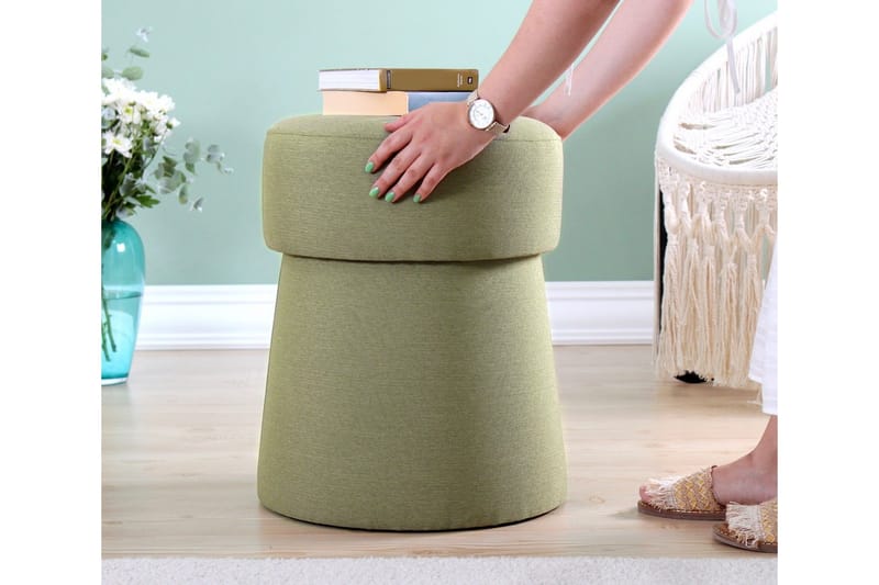 Waterford Sittepuff 40 cm - Grønn - Møbler - Stoler - Krakk - Puff