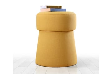 Waterford Sittepuff 40 cm - Sennepsgul - Møbler - Stoler - Krakk - Puff