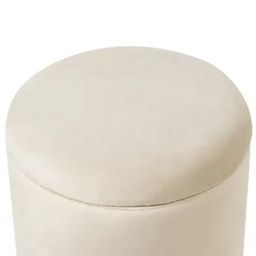 Puff Wenona - Lys beige - Møbler - Stoler - Krakk - Puff