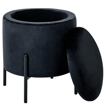 Puff Wenona - Svart - Møbler - Stoler - Krakk - Puff