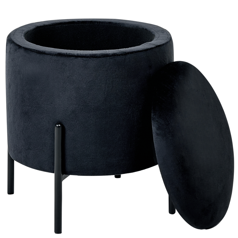 Puff Wenona - Svart - Møbler - Stoler - Krakk - Puff