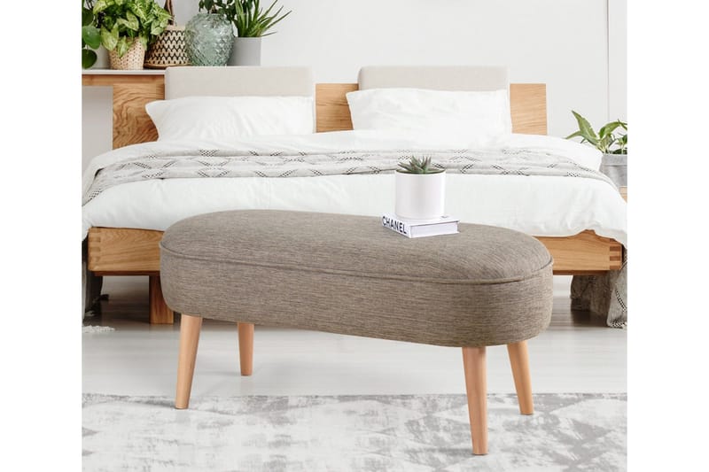 Werribee Sittepuff 100 cm - Brun - Møbler - Stoler - Krakk - Puff