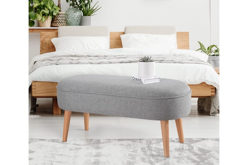 Werribee Sittepuff 100 cm - Grå - Møbler - Stoler - Krakk - Puff