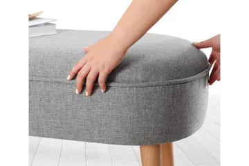 Werribee Sittepuff 100 cm - Grå - Møbler - Stoler - Krakk - Puff