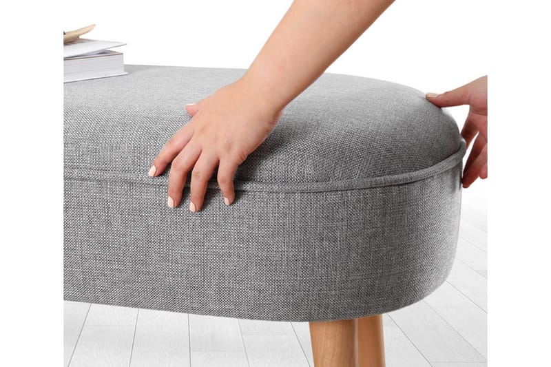 Werribee Sittepuff 100 cm - Grå - Møbler - Stoler - Krakk - Puff