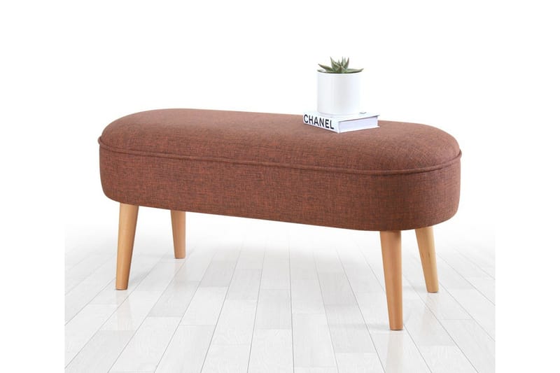 Werribee Sittepuff 100 cm, Rød