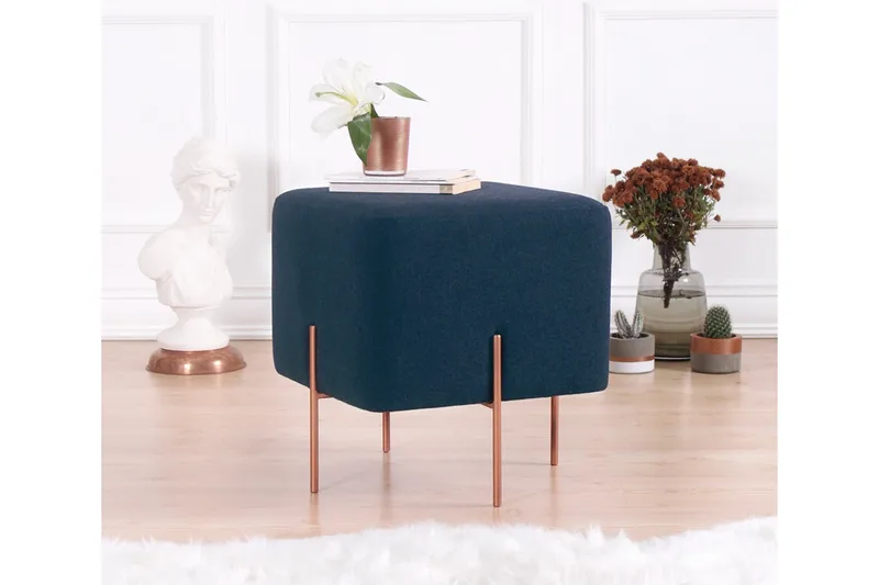 Yellowknife Sittepuff 40 cm, Blå