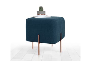 Yellowknife Sittepuff 40 cm - Blå - Møbler - Stoler - Krakk - Puff