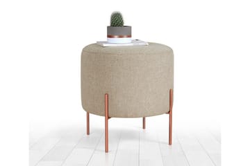 Yellowknife Sittepuff 40 cm - Brun - Møbler - Stoler - Krakk - Puff