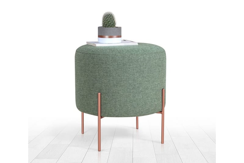 Yellowknife Sittepuff 40 cm - Grønn - Møbler - Stoler - Krakk - Puff