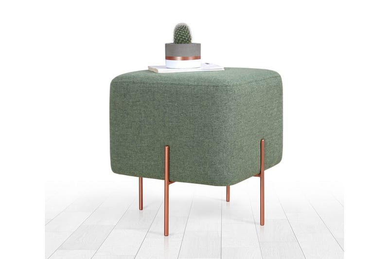 Yellowknife Sittepuff 40 cm - Grønn - Møbler - Stoler - Krakk - Puff