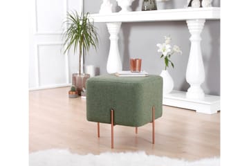 Yellowknife Sittepuff 40 cm - Grønn - Møbler - Stoler - Krakk - Puff