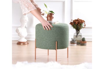 Yellowknife Sittepuff 40 cm - Grønn - Møbler - Stoler - Krakk - Puff