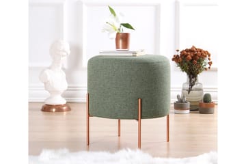 Yellowknife Sittepuff 40 cm - Grønn - Møbler - Stoler - Krakk - Puff