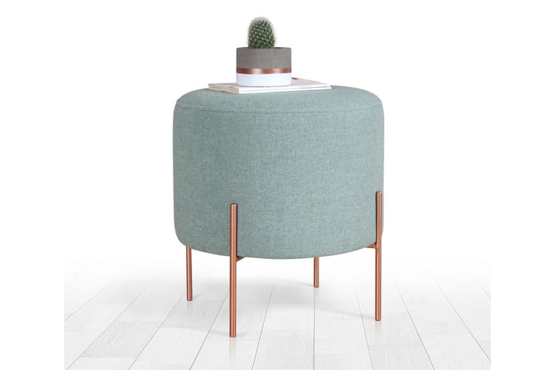 Yellowknife Sittepuff 40 cm - Havsgrønn - Møbler - Stoler - Krakk - Puff