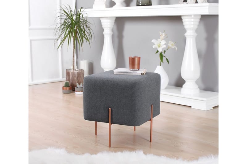 Yellowknife Sittepuff 40 cm, Mørkegrå