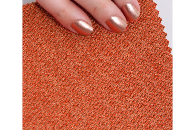 Yellowknife Sittepuff 40 cm - Oransje - Møbler - Stoler - Krakk - Puff