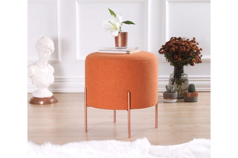 Yellowknife Sittepuff 40 cm, Oransje