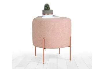 Yellowknife Sittepuff 40 cm - Rosa - Møbler - Stoler - Krakk - Puff