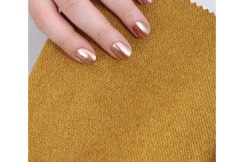 Yellowknife Sittepuff 40 cm - Sennepsgul - Møbler - Stoler - Krakk - Puff