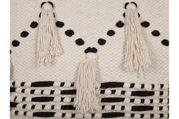 Youness Sittepuff 50x50 cm - Beige - Møbler - Stoler - Krakk - Puff