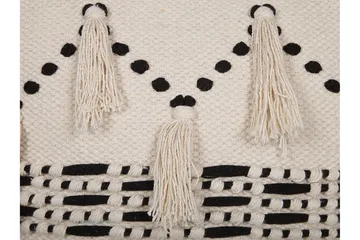 Youness Sittepuff 50x50 cm - Beige - Møbler - Stoler - Krakk - Puff