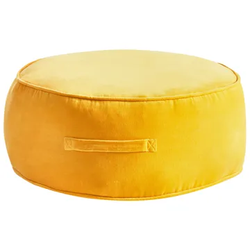 Puff Yulle - Gul - Møbler - Stoler - Krakk - Puff