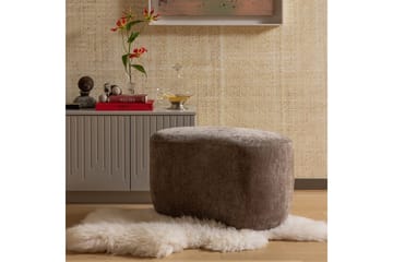 Puff Popular - Taupe - Møbler - Stoler - Krakk - Puff