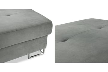Reginia Fotskammel 104 cm - Turkis - Møbler - Stoler - Krakk - Fotskammel
