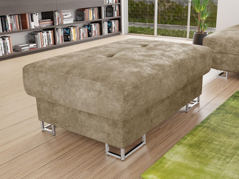 Reginia Fotskammel - beige - Møbler - Stoler - Krakk - Puff