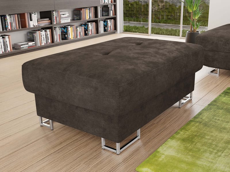 Reginia Fotskammel - brun - Møbler - Stoler - Krakk - Puff