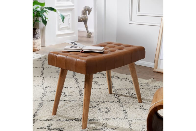 Rimantas Sittepuff - Brun - Møbler - Stoler - Krakk