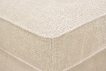Rossita Fotskammel i chenille - Beige - Møbler - Stoler - Krakk - Fotskammel