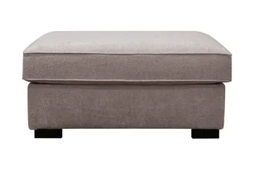 Rossita Fotskammel i chenille - Grå/Brun - Møbler - Stoler - Krakk - Fotskammel