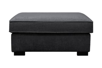 Rossita Fotskammel i chenille - Svart - Møbler - Stoler - Krakk - Fotskammel