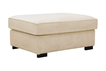 Rossita Fotskammel i chenille - Trenza 06, Beige Chenille - Møbler - Stoler - Krakk - Fotskammel