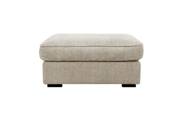 Rossita lyx Fotskammel - Beige Chenille - Møbler - Stoler - Krakk - Fotskammel