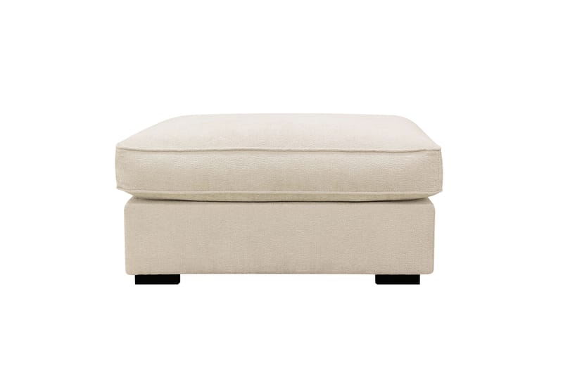 Rossita lyx Fotskammel - Beige Chenille - Møbler - Stoler - Krakk - Fotskammel